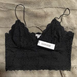 Garage lace bustier cami
